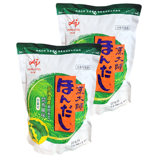 HONDASHI 烹大師 味之素 昆布風味調味料，日本原裝進口 北海道產真昆布使用, 500g, 2包