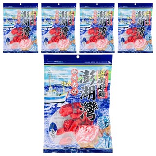 台灣尋味錄 澎湖灣鐵板燒 口感紮實濕潤 一口塞的大小, 110g, 5包