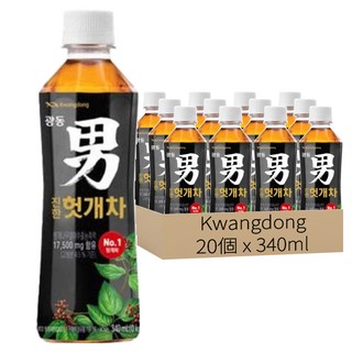 Kwangdong 枳椇子風味茶 男茶, 20個, 340ml