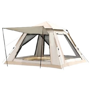 E.C OUTDOOR多人全自動速開露營天幕大帳篷 贈防潮墊收納袋 210 x 210 x 140cm 家庭露營首選 300mm*300mm*450mm, 300mm*300mm*450mm,, 1個