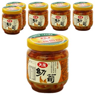 大茂 幼筍, 脆筍, 口感極佳, 170g, 6罐
