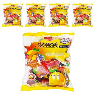 盛香珍 純果凍 綜合口味, 250g, 5袋