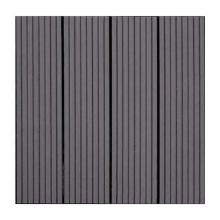 二代塑木地板 Set 15片 條紋款 30x30cm 防火 防潮 防腐, 1組