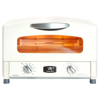 日本千石阿拉丁 四枚燒電烤箱 白色 快速加熱 精準控溫, AET-G13T