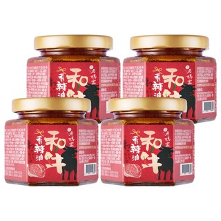 老媽家 和牛香辣油, 100g, 4罐