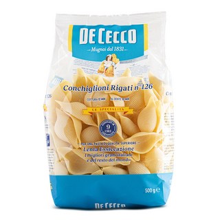 DE CECCO 得科 大貝殼麵, 500g, 1包
