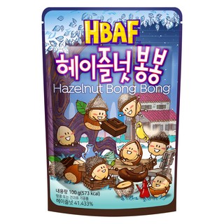 HBAF 紅茶糖粉榛果, 100g, 1包