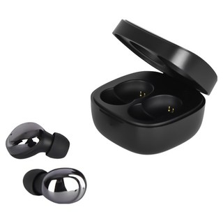 펭카 커널형 버즈 무선 이어폰, PB1004, 블랙