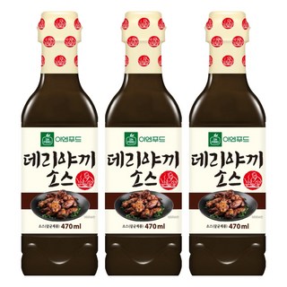 EN FOOD 日式照燒醬, 470ml, 3個