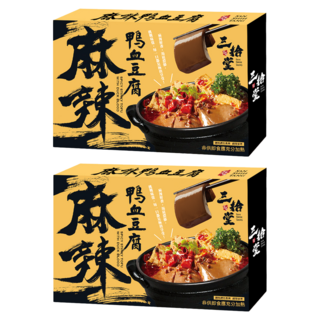三拾堂 麻辣鴨血豆腐, 450g, 2盒