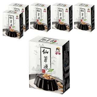 SIGNWIN 三得冠 仙草凍粉, 簡單製作香Q果凍，冬天也可以做成燒仙草, 60g, 6盒