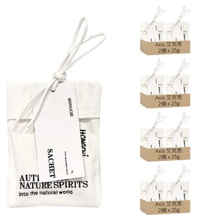 Axis 艾克思 掛繩式室內車用可替換內芯香氛包, 8包, 古龍