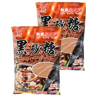 仙知味 黑砂糖 500g/包,2入 (天然無添加、傳統工法製作、用途廣泛)