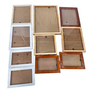 iINDOORS 英倫家居 北歐簡約實木相框柚木, 40 x 30 x 10cm, 10個