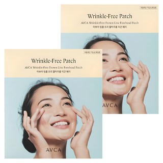 아브카 링클 프리 팔자주름 미간 패치, 5개입, 2개