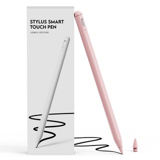 일리온 아이패드 호환 스타일러스 블루투스형 스마트 터치펜, 핑크, 1개