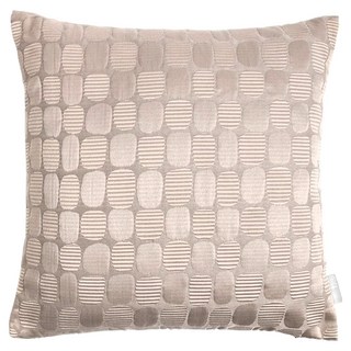 HOLA 和樂家居 圓型泡泡緹花抱枕 730g, 摩卡