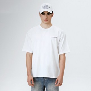 WONDERPLACE Ocean Pacific 男女通用透氣棉質基本款T恤 WOPC6TDSSZ10, 白色