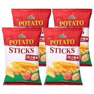 統一生機 茄汁脆薯, 50g, 4包
