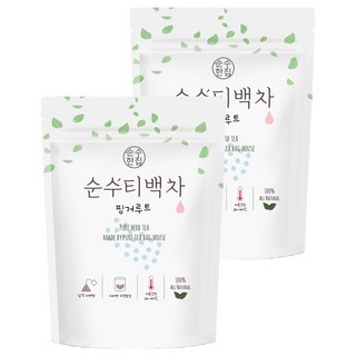 순수한집 핑거루트차 삼각티백, 1g, 50개입, 2개