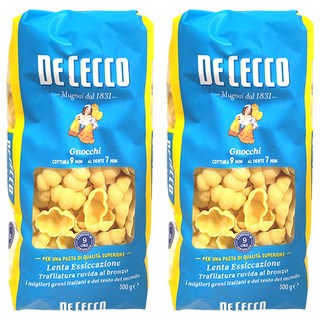 DE CECCO 得科 小貝殼麵 NO.46，杜蘭小麥粉製成, 500g, 2包