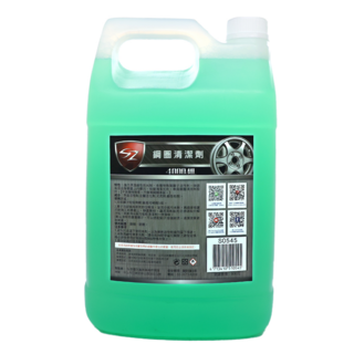 SZ 鋼圈清潔劑 - 有效力清潔 快速去除鋼圈上的汙垢, 4L, 1桶