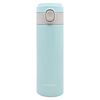 LocknLock 樂扣樂扣 Daily Pop系列 彈蓋式保溫瓶, 天空藍色, 350ml, 1個