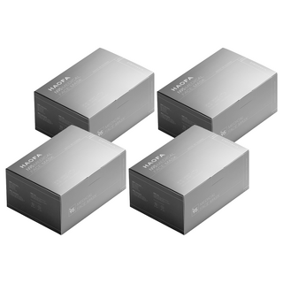 HAOFA 氣密型N95立體醫療口罩 防曬活性碳款 S, 30片, 4個, 蒼灰碳