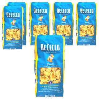 DE CECCO 得科 小貝殼麵 NO.46，杜蘭小麥粉製成, 500g, 6包