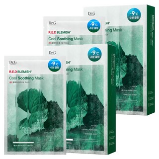 닥터지 레드 블레미쉬 쿨 수딩 마스크, 10개입, 2개