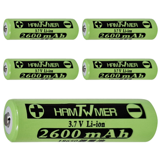 TWHAMMER 焊馬 可充電式鋰單電池 2600mAh CY-H5109, 5個, 1入