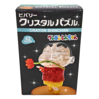 BEVERLY 透明立體拼圖 42片 蠟筆小新 7歲以上, 1組