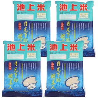 陳協和 月光米 CNS一等 白米 台灣台東縣池上鄉, 2kg, 4包
