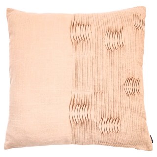 HOLA 和樂家居 查莉壓線百摺抱枕 1.2kg, 礦石粉