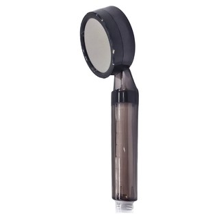 ForeverFun 永悅 黑鑽增壓過濾蓮蓬頭 ABS材質 尺寸約27x9.5cm, 黑色, 1個