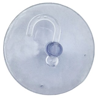 透明吸盤掛勾 掛勾 透明吸盤掛勾 8cm 15個, 透明色, 1組