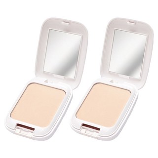 MILDSKIN 麥德絲肌 淨白隔離粉餅 10g -輕透持妝 修飾毛孔 隔離防護, 膚色, 2個