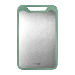 Beihe 貝合 304不鏽鋼雙面多功能砧板 大號 草木綠, 40 x 25cm, 1個