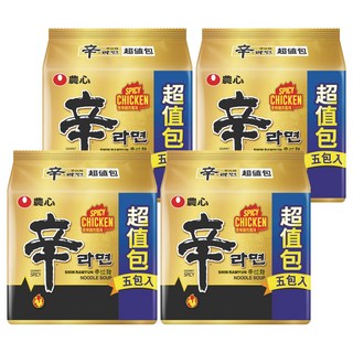 NONGSHIM 農心 辛拉麵 香辣雞肉風味 120g, 20包