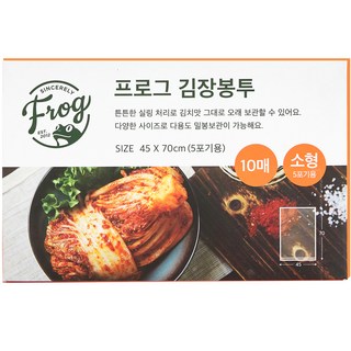 프로그 김장봉투, 소형(약5포기), 10개입, 1개