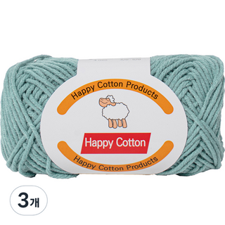 Yarna Happy Cotton 編織線 45g, 748, 3個