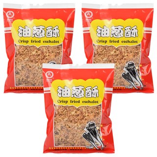 義峰食品 油蔥酥, 酥脆油蔥, 155g, 3包