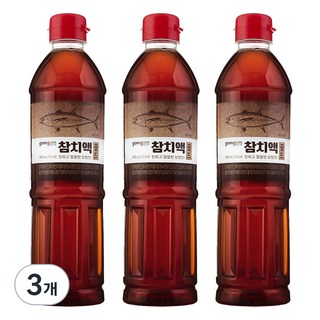 gomgom 黃金鮪魚露, 900ml, 3個