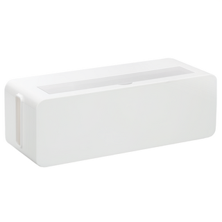 inomata 集線收納盒 L號, 白色, 1個