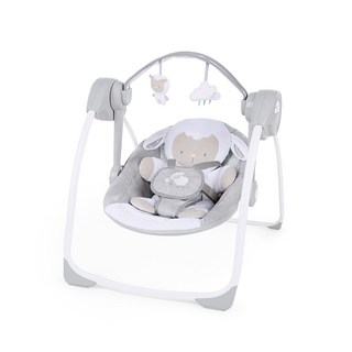 ingenuity ComfortSwing Cuddle Lamb 嬰兒搖椅, 混合色