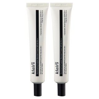 klairs 亮澤柔膚淡斑霜 SPF40 PA++, Neutral beige, 40ml, 2條