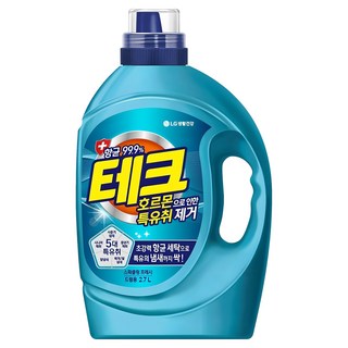 테크 호르몬 특유취 제거 액상세제 드럼용 본품, 2.7L, 1개