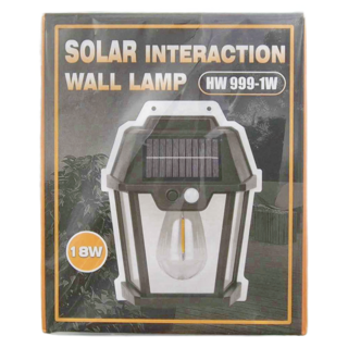 Funtaitai 戶外防水太陽能感應壁燈，ABS+LED, HW999-1W, 1個