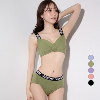 Aimerfeel 女性用 Venom 三角內褲 672321, 卡其色