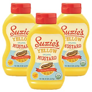 Suzie's 黃芥末醬, 227g, 3個